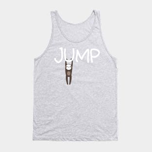 Jump Sloth Tank Top